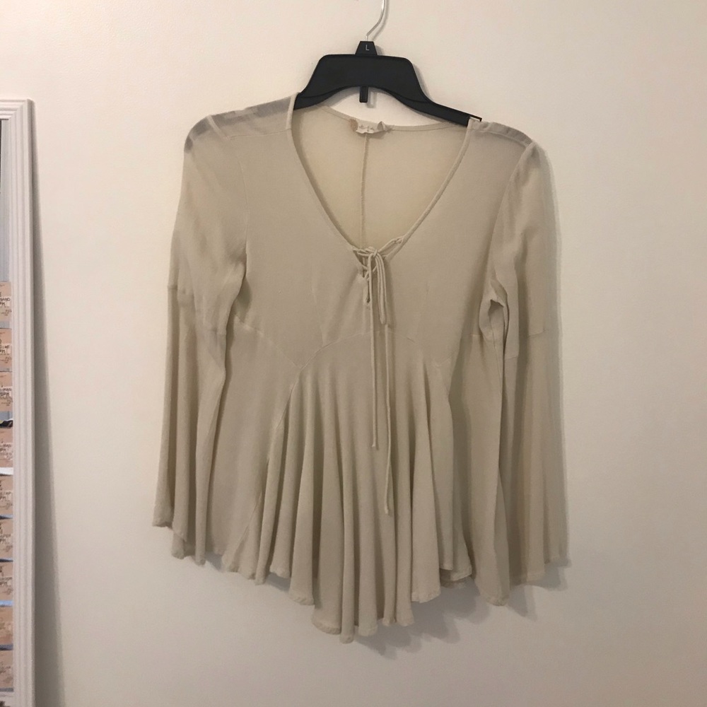 2/20💫ALTARD STATE OFF-WHITE BLOUSE- size small